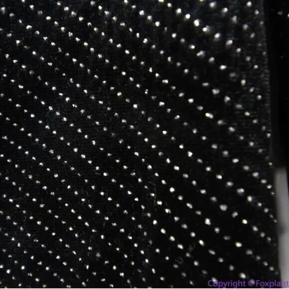 NEW Eloquii‎ black Strong Shoulder Velvet Jumpsuit glitter , 22 - Picture 13 of 16